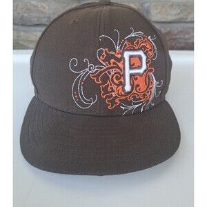 Pittsburgh Pirates New Era 59Fifty Authentic Fitted Hat 7 1/4 Brown Fall Edition